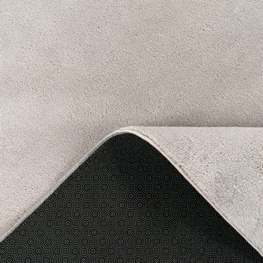 Teppich Calissa Silber, pflegeleicht und rutschfest, B/B: 240 x 340 cm - Bild 2