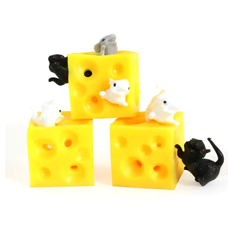 Meade Maus Bohrer Käse Anti Druck Spielzeug, 1-3-teiliges Set - Bild 3