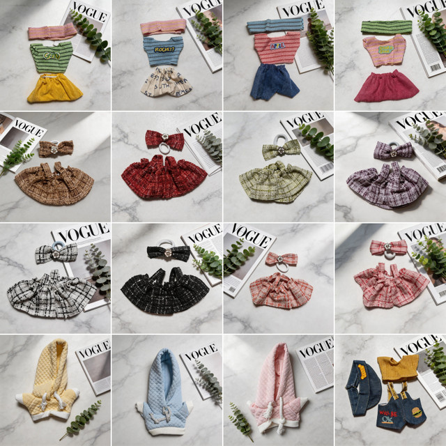Maidscp Plüschpuppen-Kleidungsset für Labubu Macaron, Spielzeugzubehör - Bild 1