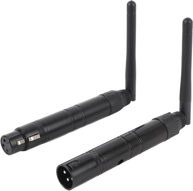 OutsideWorld DJ 2,4G Wireless Sender und Empfänger Digital Multiplex 512 mit 400m Übertragungsabstand in Schwarz - Bild 1