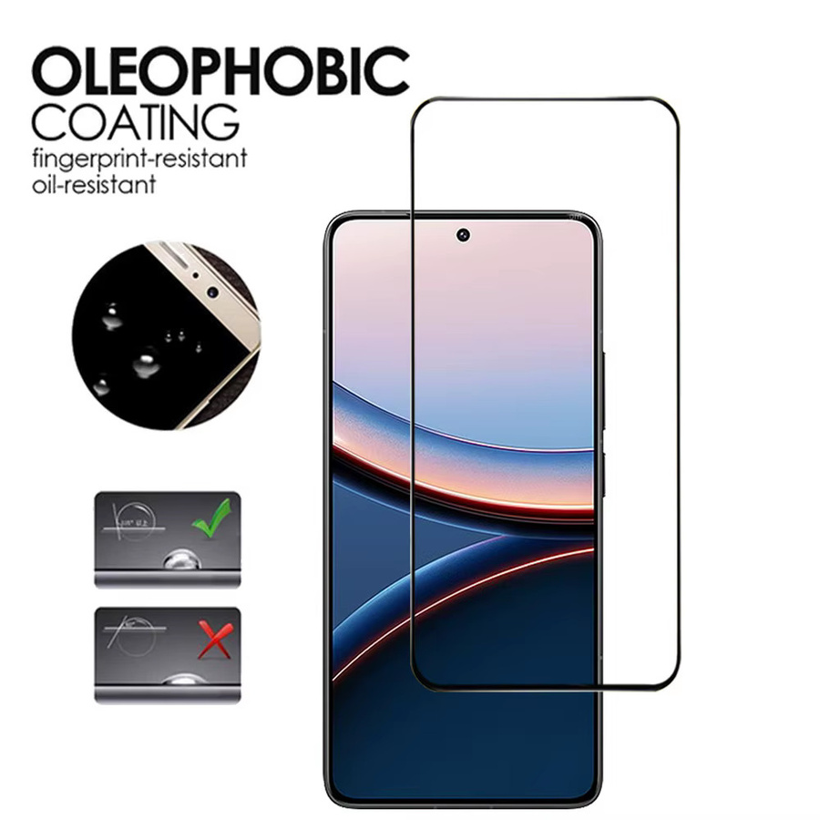 Xiaomi Displayschutzfolie aus gehärtetem Glas für Poco F8 F7 Ultra X7 X6 F6 Pro 5G, transparent - Bild 4