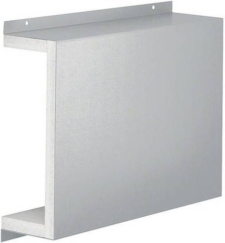 Hager L6858VERZ Schiebemuffe in Silber - Bild 1