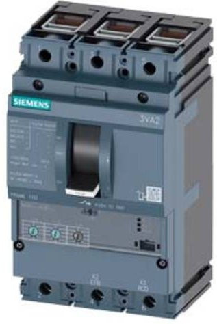 Siemens 3VA2063-7HL36-0AA0 Leistungsschalter in Grau mit einem Einstellbereich von 25 - 63A und einer maximalen Schaltspannung von 690 V/AC - Bild 1
