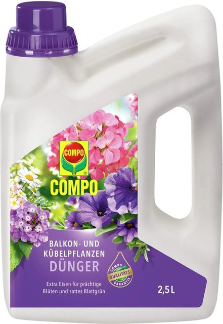 Compo Balkon- und Kübelpflanzendünger Flüssigdünger 2,5 l - Bild 1