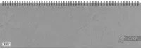 Brunnen Glocken Querkalender 2027 Wandkalender in Grau und Schwarz B: 42,0 cm, H: 29,7 cm - Bild 1