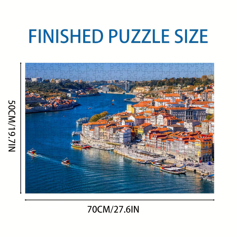 AZNM Porto-Altstadt-Puzzle, 1.000 Teile, ab 14 Jahren - Bild 2