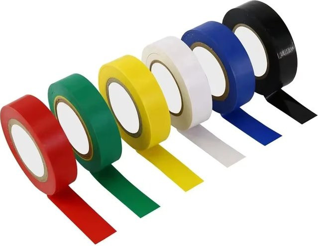Verschleißfestes und flammhemmendes PVC Isolierband in verschiedenen Farben, wasserdicht und bleifrei - Bild 1