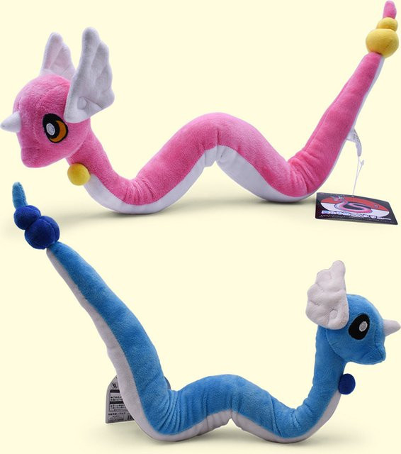 TAKARA TOMY Pokémon Dratini Plüschpuppe, 68 cm, Plüsch / Textil - Bild 1