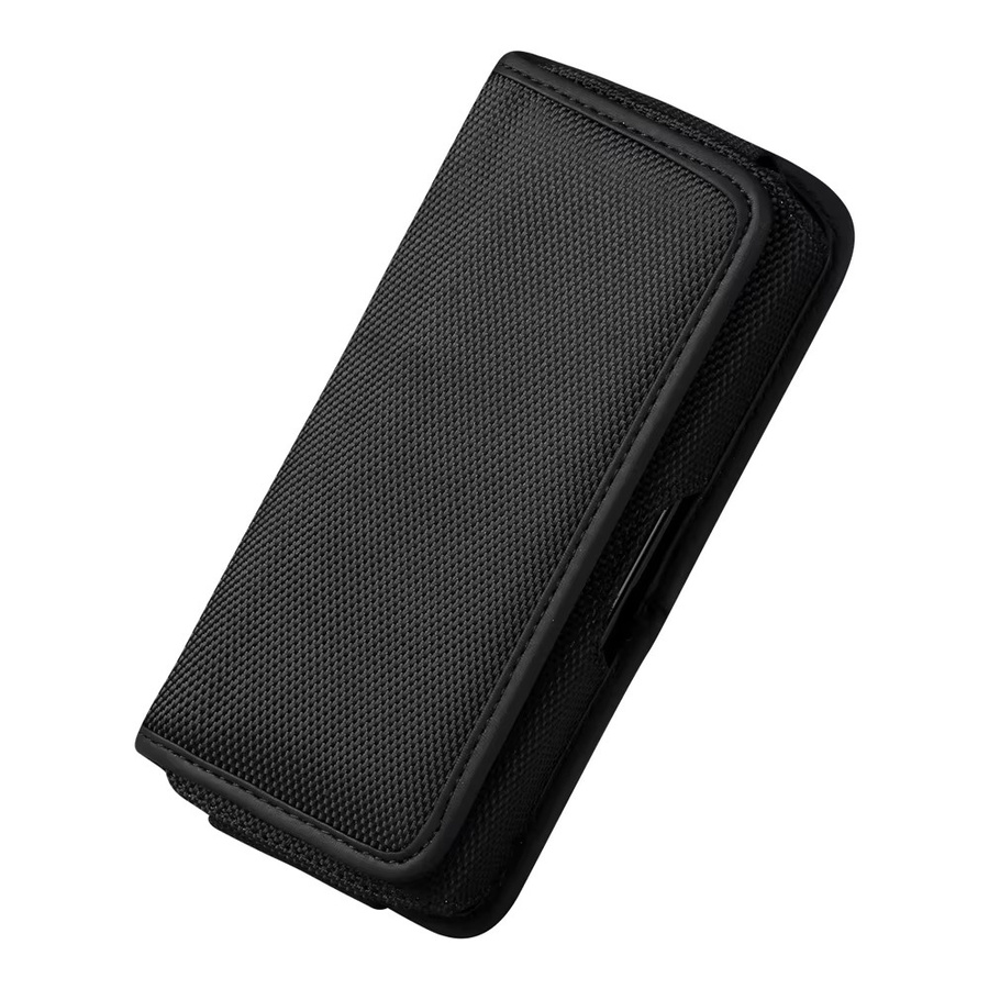 XhaoR Universal Handy-Gürteltasche aus Oxford-Nylon in Schwarz für iPhone und Samsung sowie weitere Modelle - Bild 2
