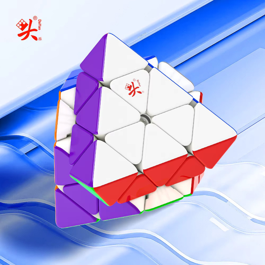 JudyCube Dayan Fto Rotierendes Oktaeder, Magnetischer Magic Speed Cube, Rot - Bild 2