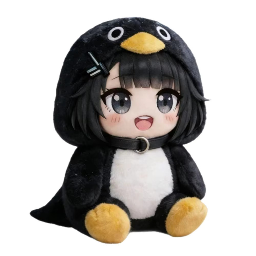 Molutian Pinguin, Plüschtier, Schwarz - Bild 5