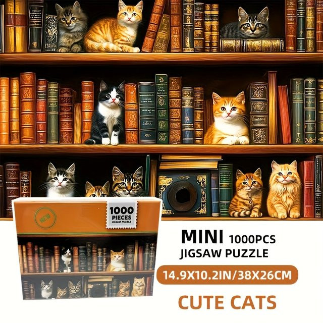 MaxRenard Katzen-Freund Puzzle, 1000 Teile, Bunt / Mehrfarbig - Bild 1