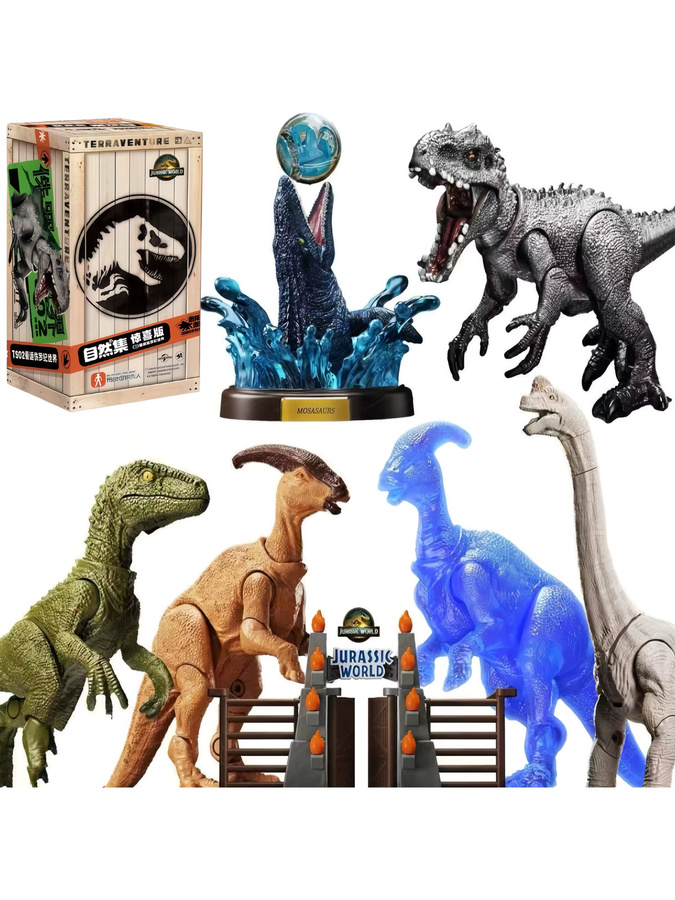Blokees Jurassic World Natural Dragon T-Rex Blind Box, Bausteine - Bild 4