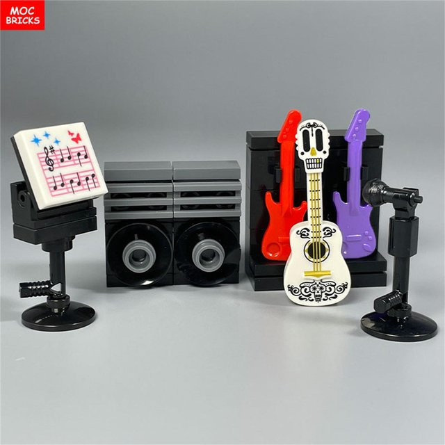 Yiran toy MOC Bausteine DIY Musikinstrumente Spielzeug 6–12 Jahre - Bild 1