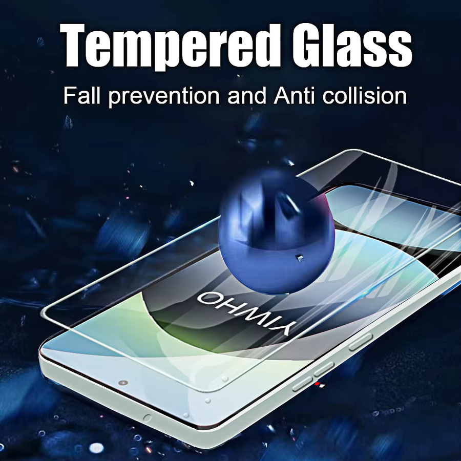 4er-Pack Xiaomi Redmi Note 14 4G 5G Displayschutzfolien aus gehärtetem Glas, transparent - Bild 3
