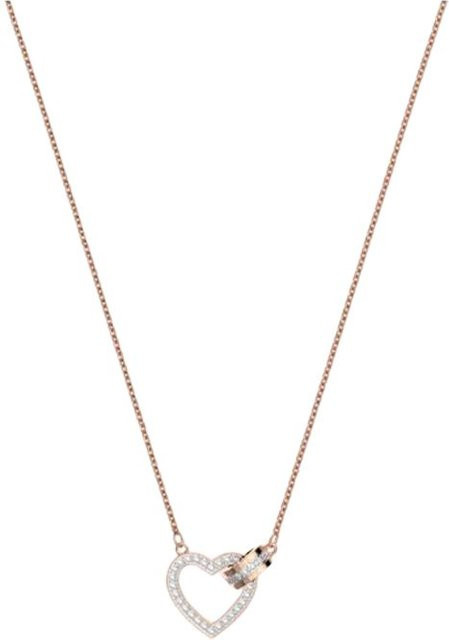 Swarovski Halskette, Kristall, Roségold, Weiß, Damen - Bild 1