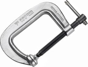 Facom C-Schraubzwinge in Silber mit einem Spannbereich von 0 - 150 mm - Bild 1