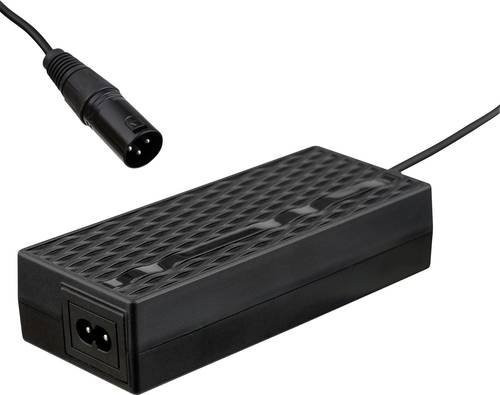 Akyga E-Bike-Akku Ladegerät mit XLR-Anschluss in Schwarz - Bild 1
