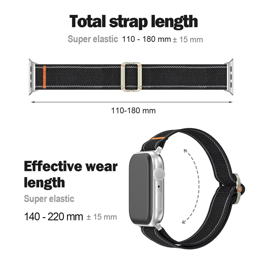 CAOWTAN Uhrenarmband Nylon, Unisex - Bild 4