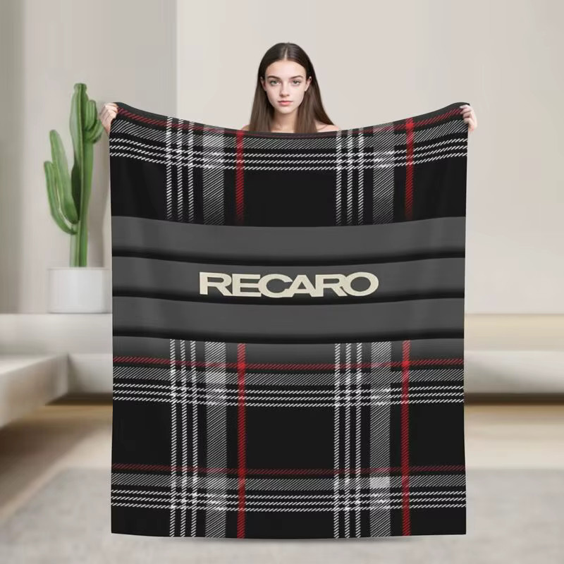 Recaros Flanell-Fleece-Decke bedruckt, weiche und flauschige Kuscheldecke in Multicolour - Bild 5