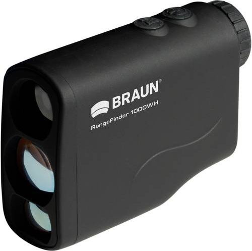 Braun Phototechnik RangeFinder 1000WH Entfernungsmesser Schwarz 6 x 21mm Reichweite 4 bis 1000m - Bild 1