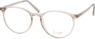 Mister Spex Laima B Korrektionsbrille, Rund, Vollrand, Kunststoff, Beige, Unisex - Bild 1