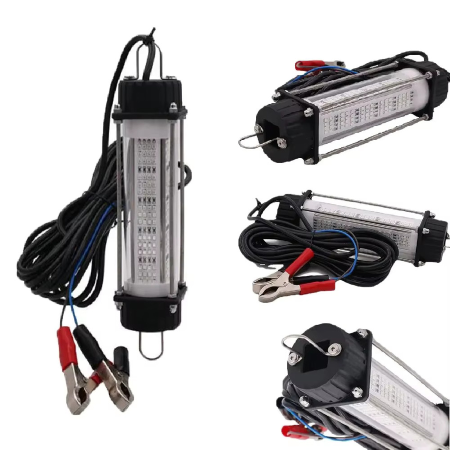 120W LED Unterwasser-Angellicht IP68 mit grünem und gelbem Licht für das Nachtangeln - Bild 6
