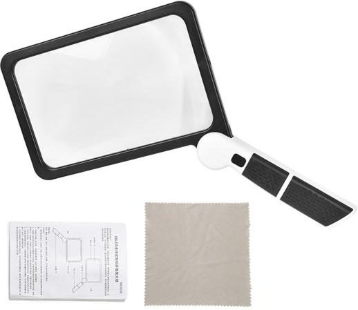 yuantiancai LED-Handlupe, 5-fach, Schwarz - Bild 1