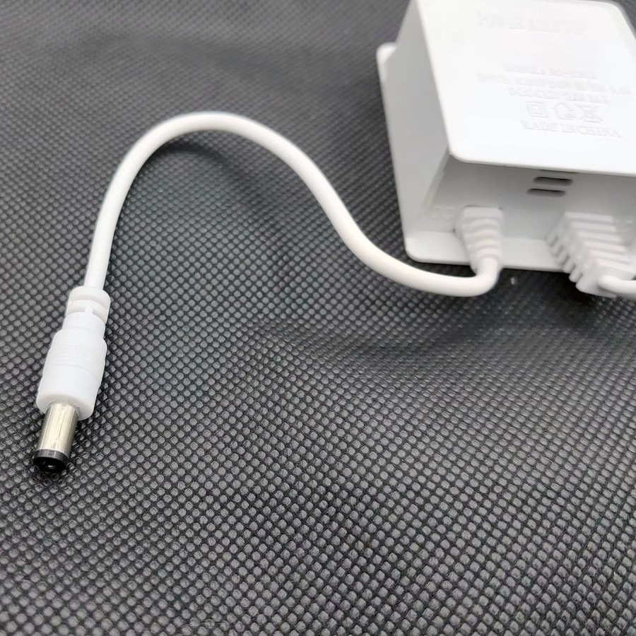 JIENUO Netzteil Wasserdicht Outdoor LED Ladegerät 12V 2A Weiß Universal Adapter Konverter für LED Licht Streifen - Bild 2