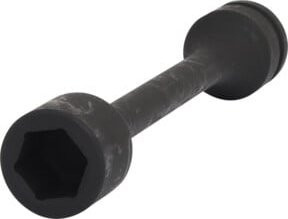 KS Tools Sechskant-Torsions-Kraftstecknuss XL in Schwarz, 32 mm, aus Chrom-Molybdän-Stahl - Bild 1
