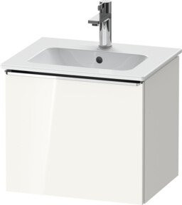 Duravit Waschtischunterschrank D-Neo, wandhängend, weiß glänzend, B/T/H: 51 x 40,2 x 44 cm - Bild 1