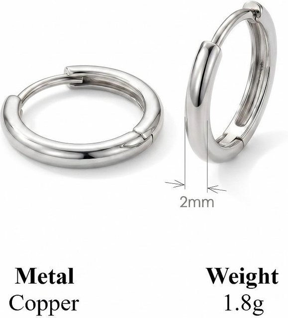 Mariasz Ohrring, Silber, Kupfer, Unisex - Bild 1