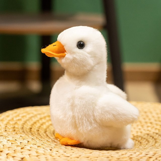MIAOOWA Enten-Plüschtier, Weiß, 16cm - Bild 1