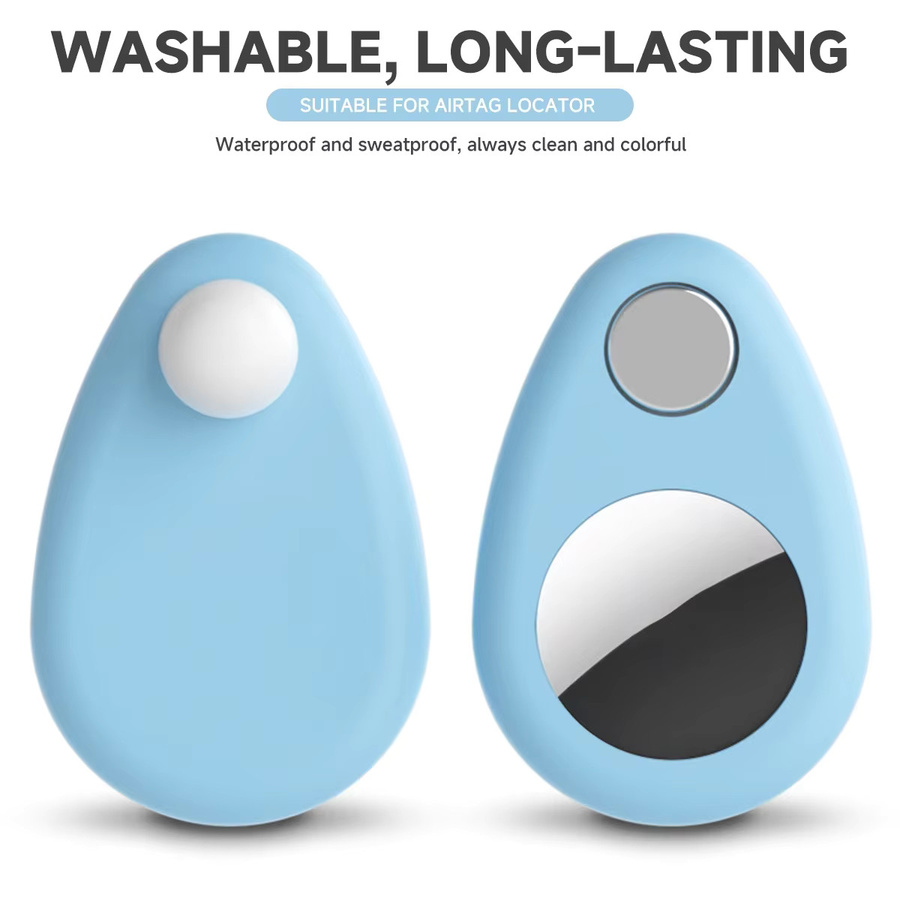 Apple AirTag Halter aus Silikon mit Sicherheitsnadel als Anti-Verlust GPS Tracker für Kinder, Senioren, Rucksäcke und Kleidung - Bild 5