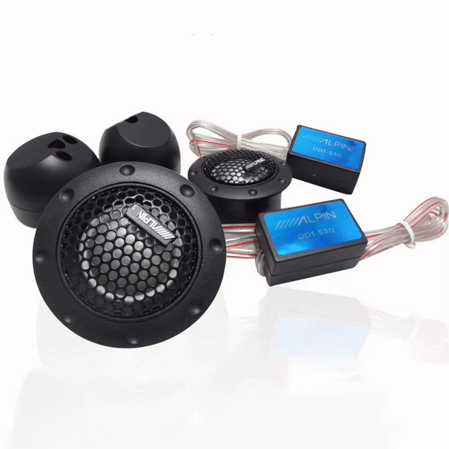 ZUIMI DDT-S30 Auto-Hochtöner mit Seidenmembran in Schwarz, 180W Hochleistungs-Audiolautsprecher für deine Fahrzeugmodifikation - Bild 4