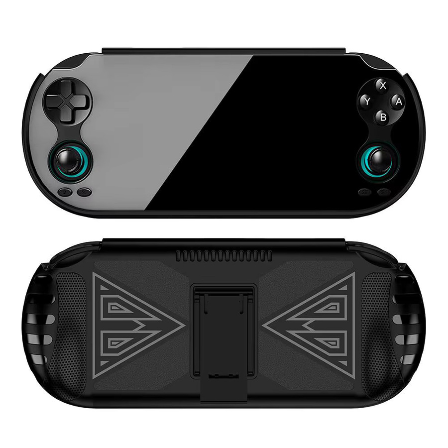 Anbernic TPU-Schutzhülle für RG VITA/PRO in Schwarz, stoßfeste und kratzfeste Spielkonsolenschale mit ergonomischem Design - Bild 6