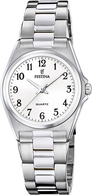 Festina Armbanduhr, Quarz, Edelstahl, Silber, 31 mm, Damen - Bild 1
