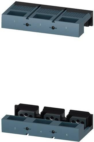 Siemens Flachanschluss 3VA9673-0QA00 grau mit Schraubanschluss - Bild 1
