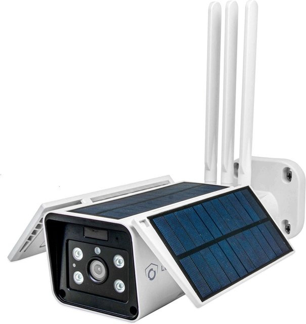 LUVISION 4G/LTE Solar IP Überwachungskamera mit Solarpanel und Cloud-Funktion für SIM-Karten, 6W - Bild 1