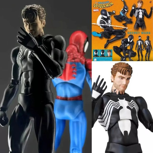 HEROCROSS Marvel Venom Symbiote Suit Spider-Man Actionfigur, Einzelfigur - Bild 1