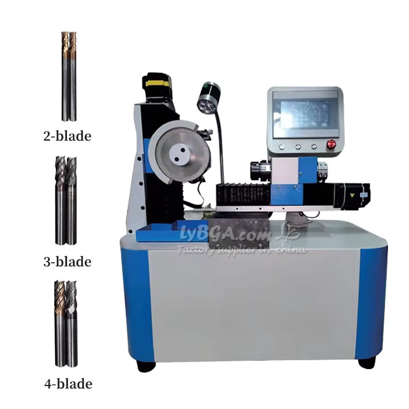 Universal Automatische Multifunktionale Metall Schneidwerkzeug Spitzer Maschine LY03-20 mit Schleif- und Neuschleif-Kit für Tischbetrieb, B/T/H: 76,0 x 42,5 x 66,5 cm - Bild 2