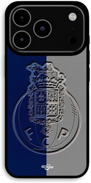 Maniacase iPhone 17 Pro Max Hülle FCP Porto in Blau-Grau und Schwarz - Bild 1