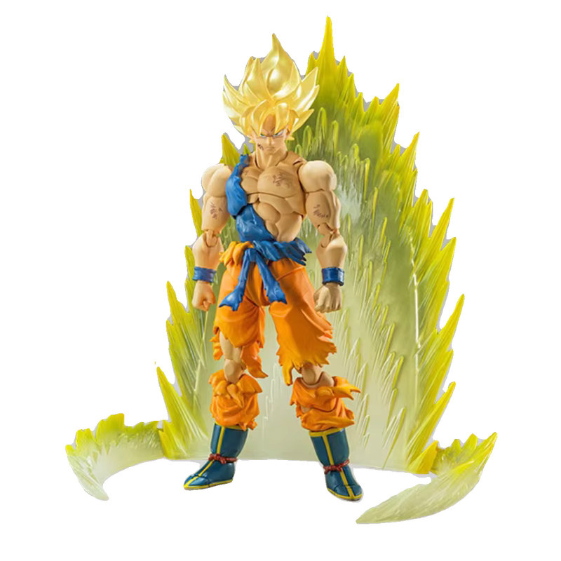 Bandai Dragon Ball SSJ2 Goku, Artikulierte Actionfigur, 16cm - Bild 4