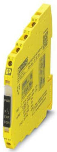 Phoenix Contact Sicherheitsrelais PSR-PS22-1NO-1NC-24VDC-SC in Gelb, Betriebsspannung 24 V/DC, B x H x T: 6,8 x 93,1 x 102,5 mm - Bild 1
