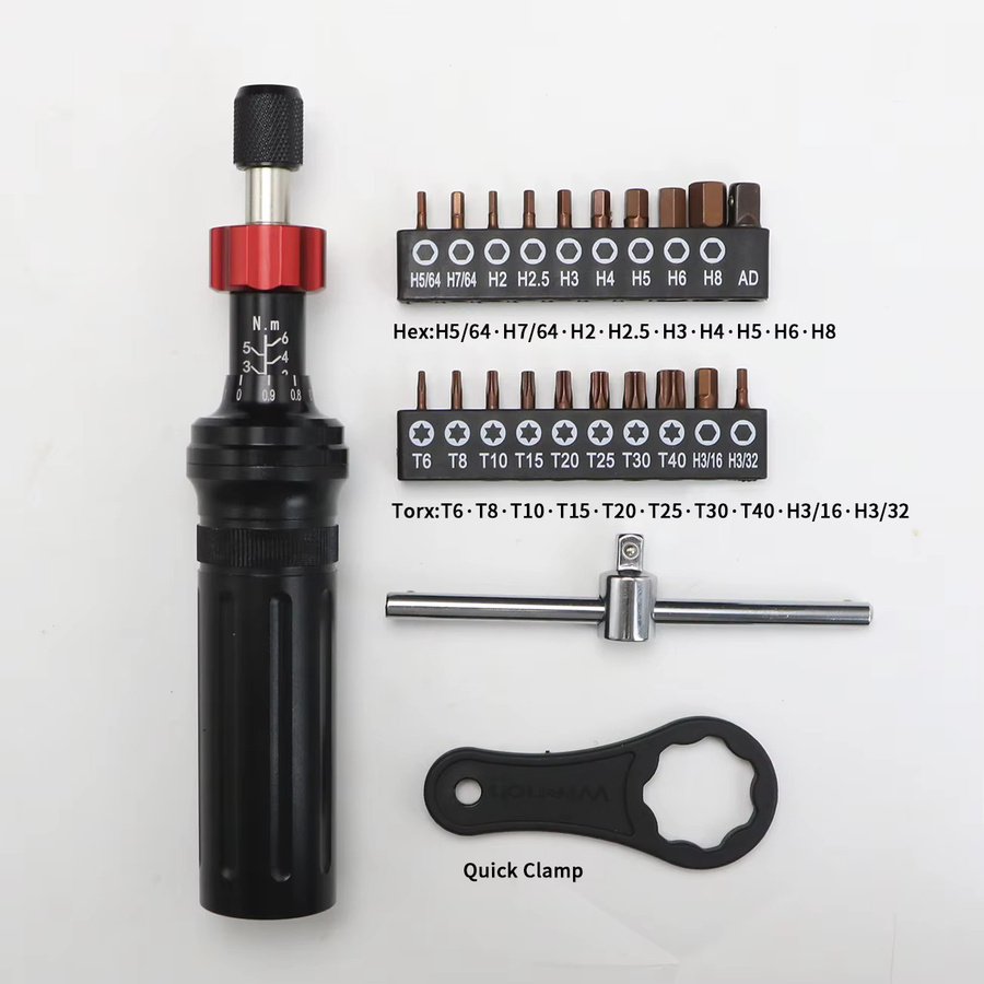SHANHR Drehmomentschraubendreher-Set in Schwarz, mechanisch voreingestellter hochpräziser Drehmomentmesser für Fahrradreparatur und Mechanik - Bild 5