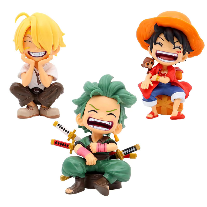 Bandai One Piece Ruffy Solon Sanji Q-Version Figur, Einzelfigur, Bunt / Mehrfarbig - Bild 3