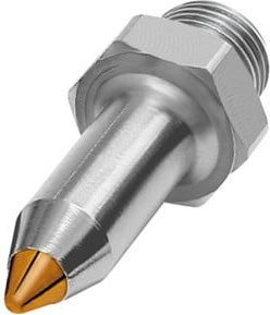 Riegler Feinstrahldüse 1/2 - 27 UNS aus Messing in Silber, Düsen-Außendurchmesser: 10 mm - Bild 1