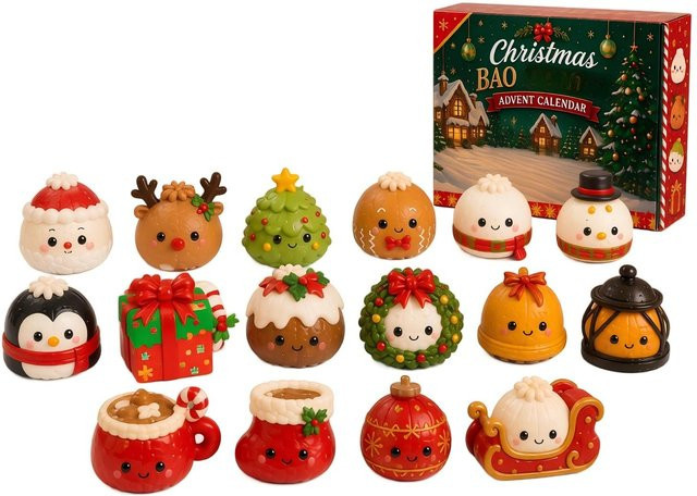 Weihnachten Adventskalender-Spielzeug, black - Bild 1