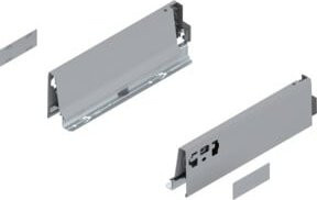 Blum TANDEMBOX Zarge für TANDEMBOX intivo/antaro, Höhe: 83 mm, NL: 270 mm, links/rechts, Farbe: Weissaluminium R9006 matt - Bild 1