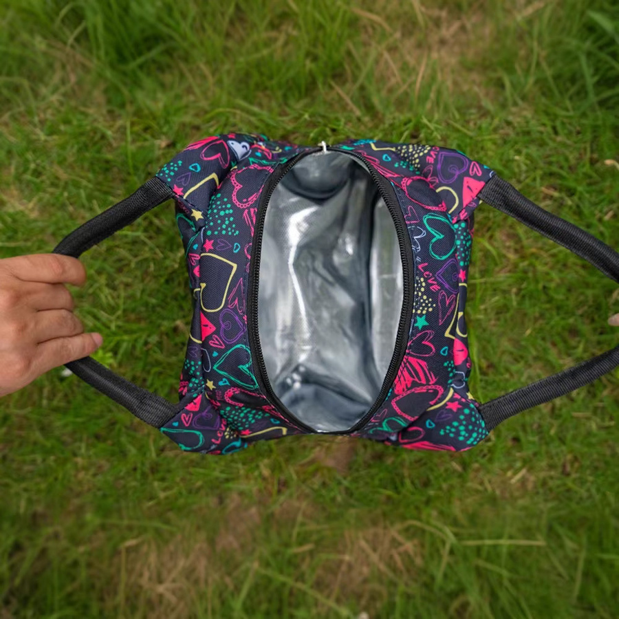 SEYATULLH Lunchbag Thermische Kühltasche in Multicolour für Picknick, Schule und Reisen - Bild 5